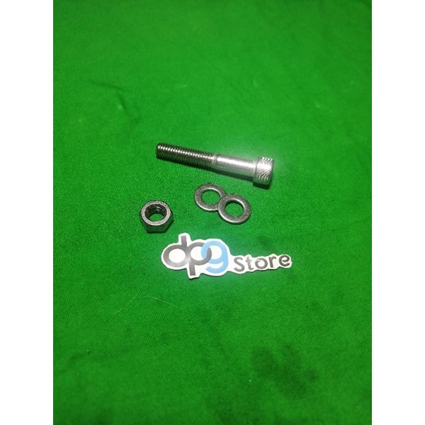 BAUT L STAINLESS BAUT PANGKON KNALPOT KARISMA KIRANA SUPRA 125