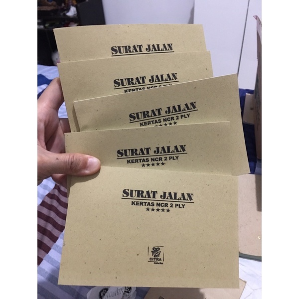 

5 Buku surat Jalan mini NCR 2 play