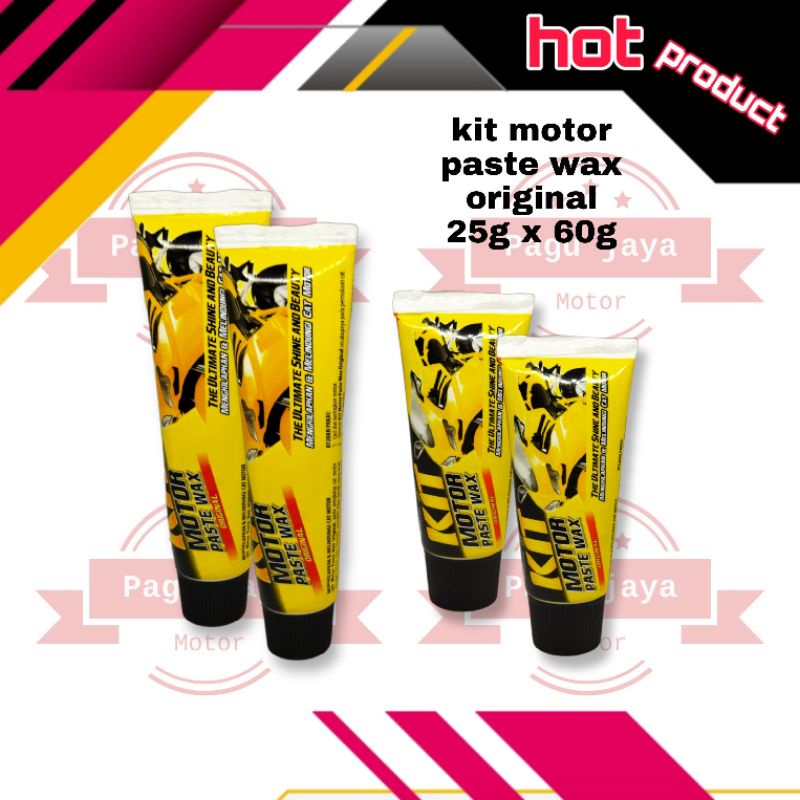 Kit motor pasta paste wax 25g dan 60g