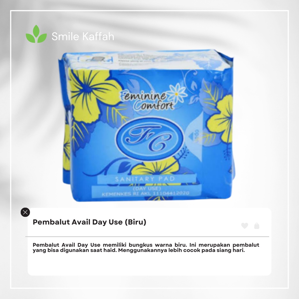 Jual Avail Pembalut Wanita Pembalut Herbal Day Use Pad Indonesia Shopee Indonesia