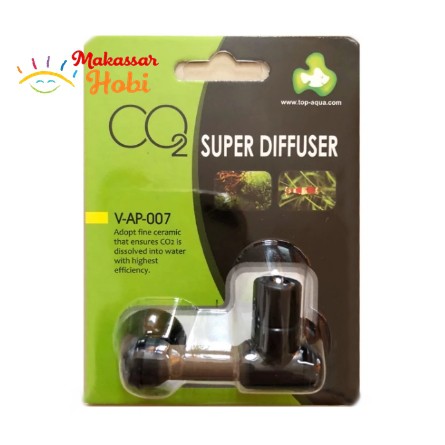 CO2 SUPER Diffuser Top Aqua Misting Mist Kabut Aquarium Aquascape 50mm