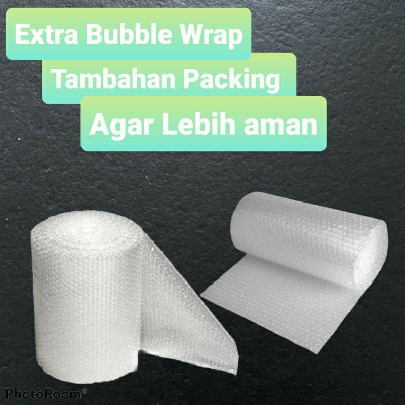 

Bubble wrap extra packing aman sampai tujuan