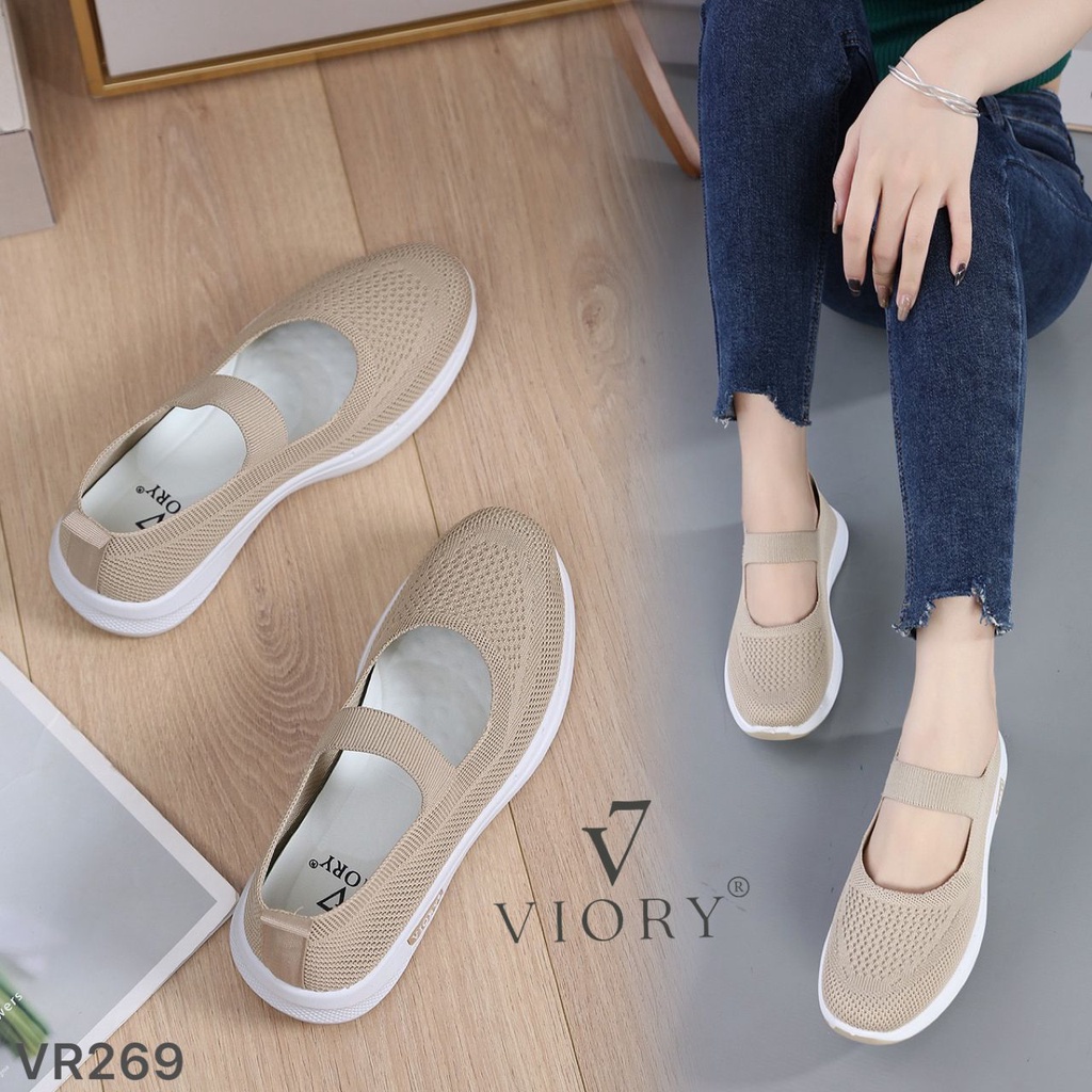 VIORY Sepatu Wanita Flat Shoes #VR269 ORIGINAL