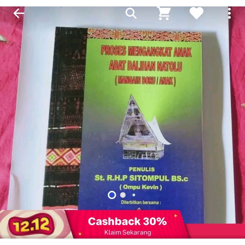 

Proses Menggakat anak Adat Dainatolu