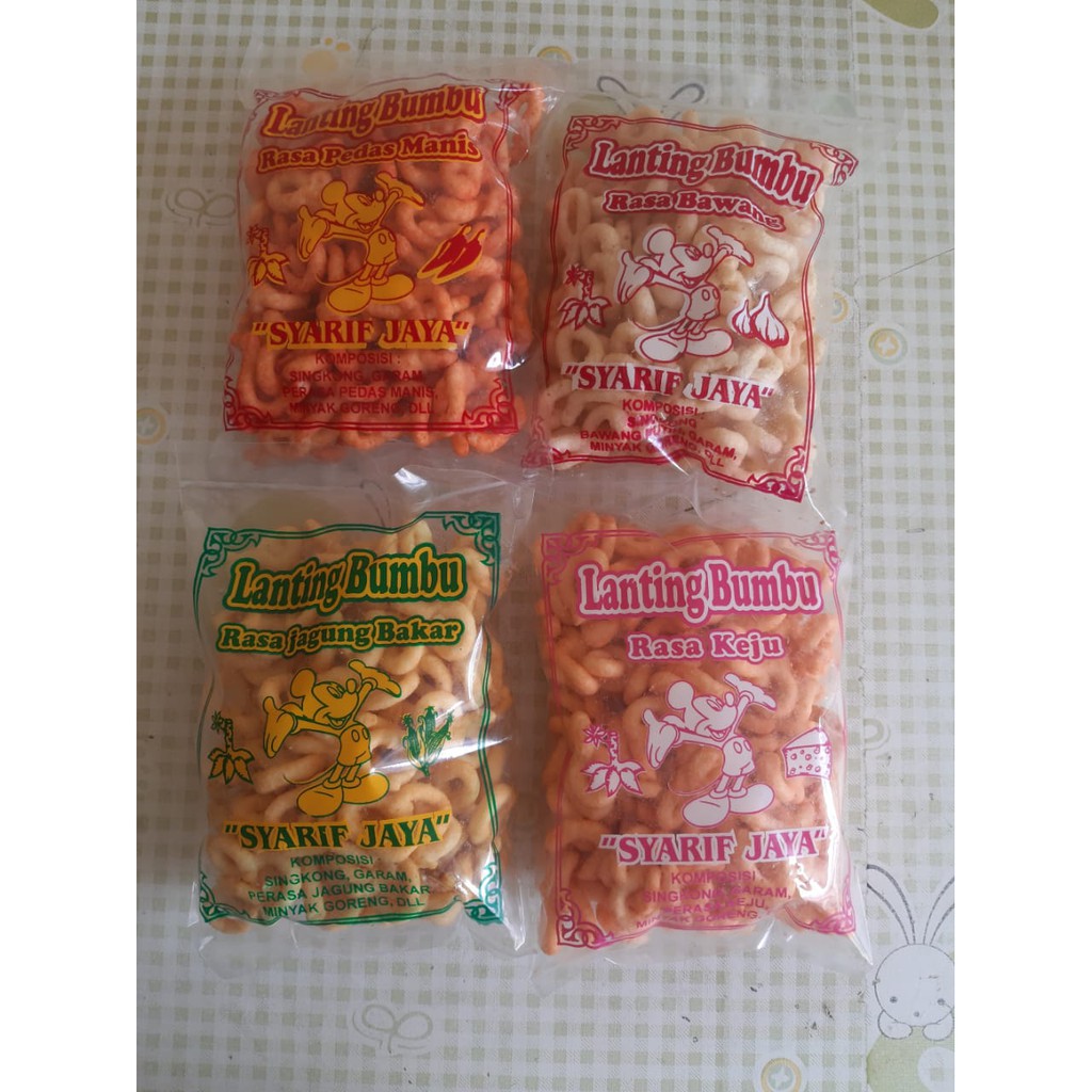 LANTING BUMBU SYARIF JAYA (KEJU,PEDAS MANIS,JAGUNG BAKAR,BAWANG)