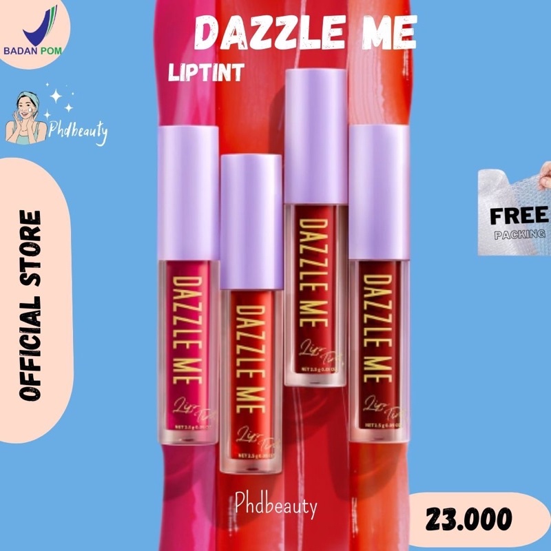 Siap kirim‼️DAZZLE ME Ink Licious Lip Tint | Mattedorable Long Lasting