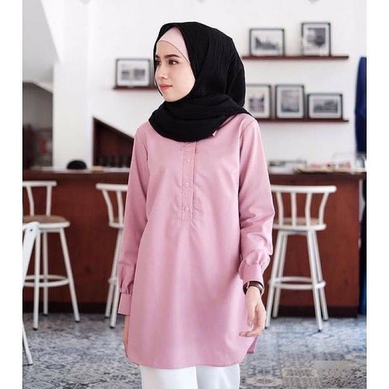 SS |AMEL TUNIK | ATASAN TUNIK WANITA TERMURAH | TUNIK MOSCREPE | AMEL TUNIK | TUNIK WOLFIS | ATASAN 