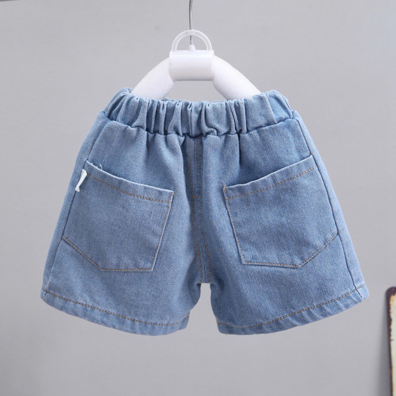 1-5 thn | Celana Pendek Jeans Denim Karet Anak Casual Jalan Bayi Catalog XA