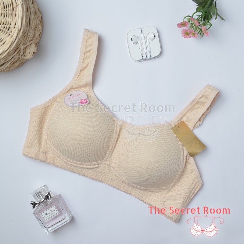 TALLY BRA BH 001 I TANPA KAWAT I BUSA TIPIS I CUP C | SIZE 36-42