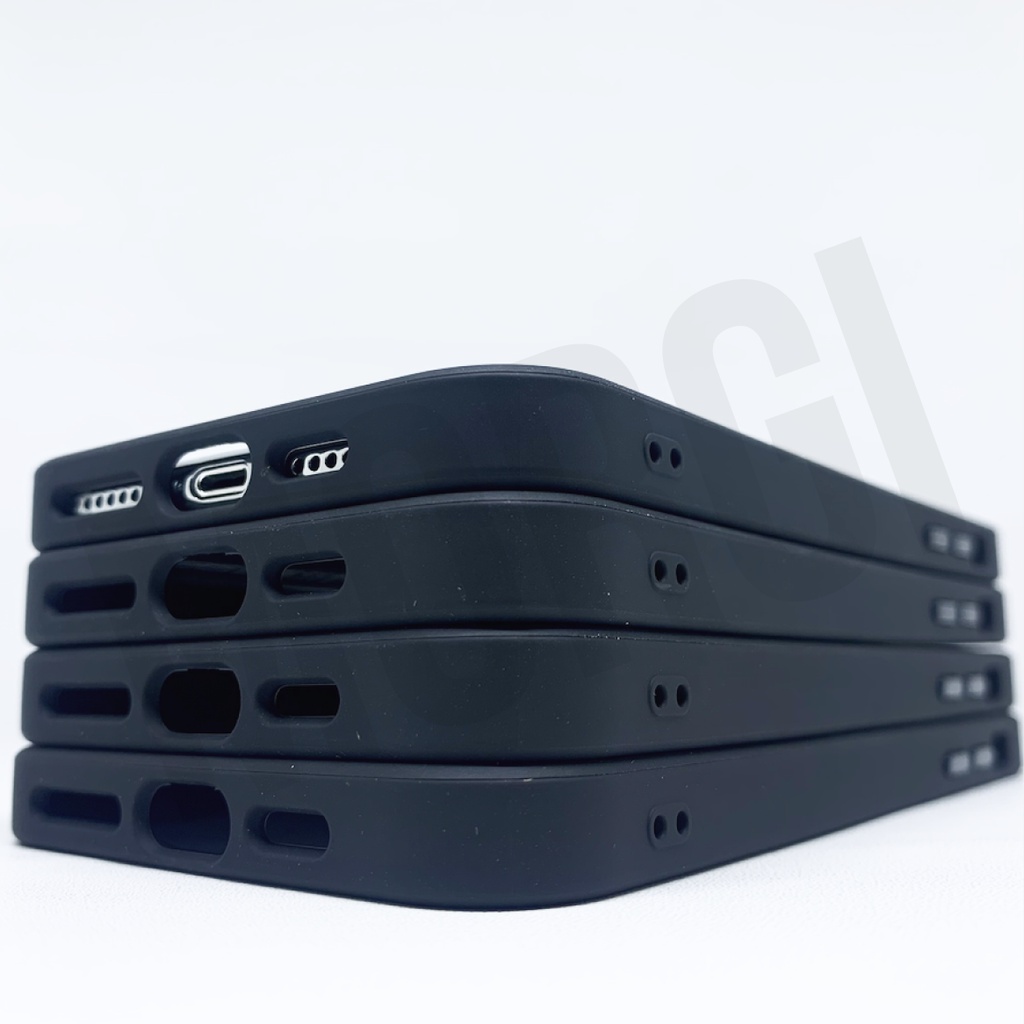 Soft Case iPhone Premium Quality Transparent Clear Hybrid 11 12 13 Pro Max Promax Camera Protection Casing Softcase