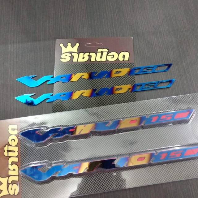 Emblem Honda matic Vario 150 Thailok Import Twotone