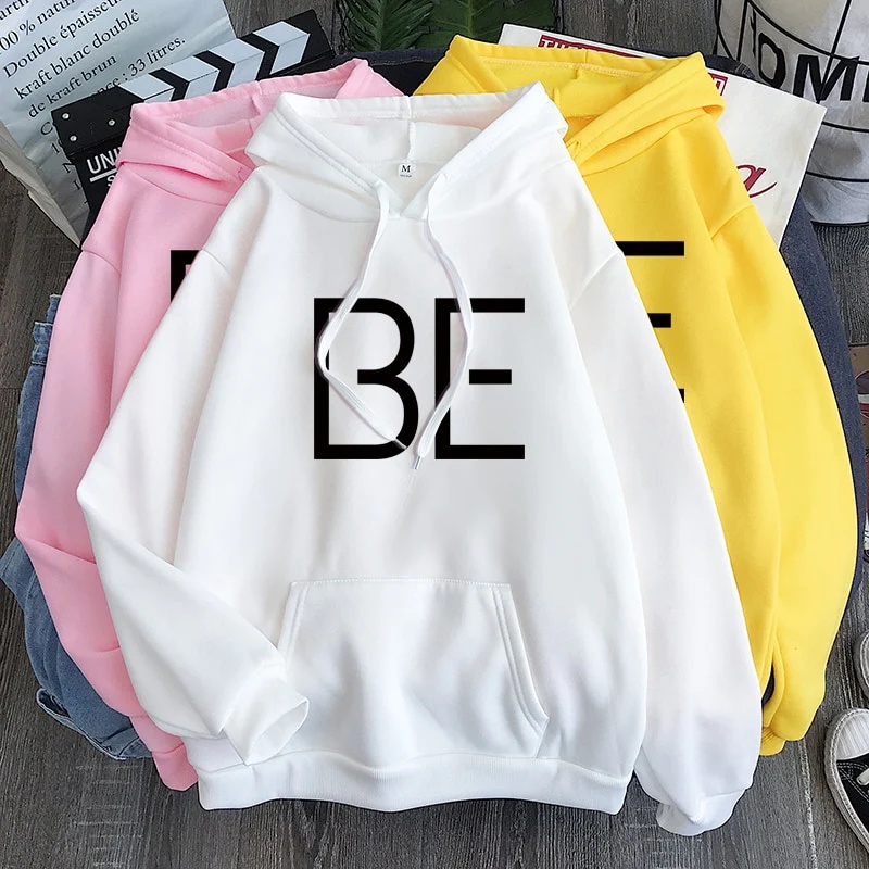 Sweater Hoodie Korea Style BR K-pop II BE Kapop Jumper Hoodie II Sweter Oblong Topi Sz M - XL ( Pria &amp; Wanita / Anak &amp; Dewasa )