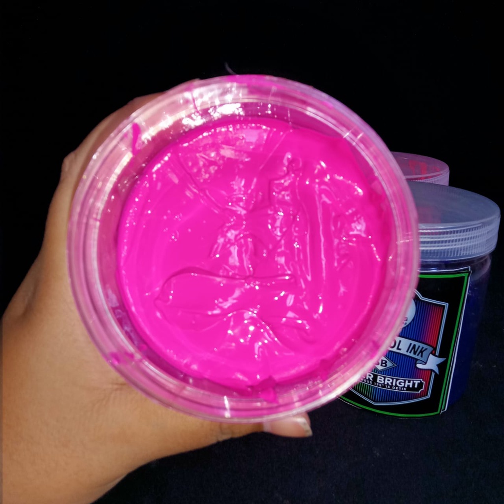 

Tinta Sablon PLASTISOL FLOURESCENT Brain Plus MAGENTA 500gr..