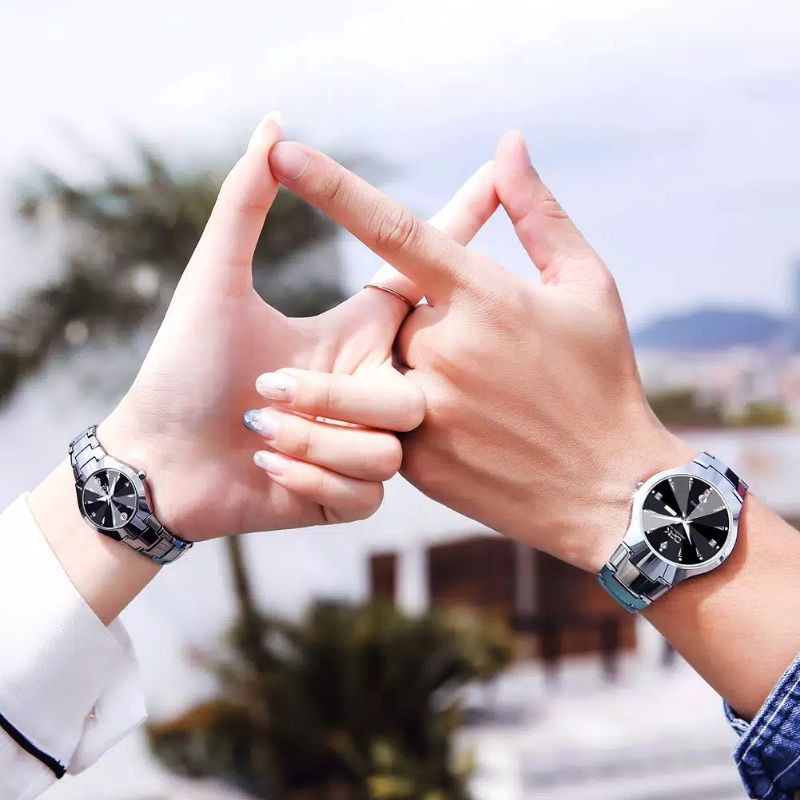 Jam Tangan Analog OPK Cewek / Cewe / Wanita Original Import Anti Air / Water Resistance Korea Mewah