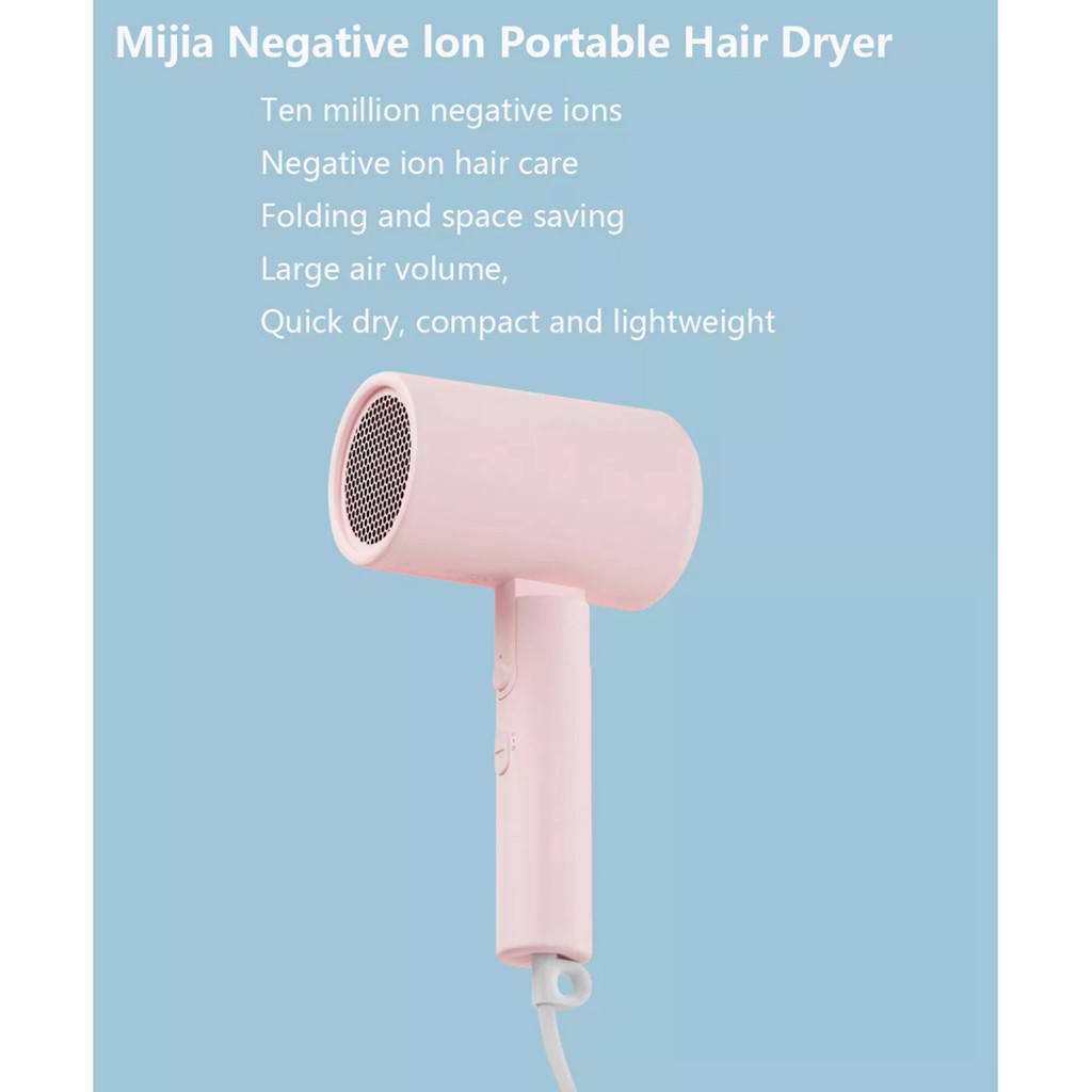 Mijia Hair dryer Portable 1600W  - Pengering Rambut