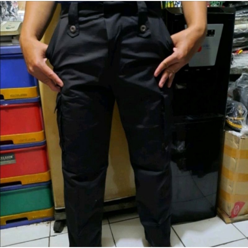 Celana pdl coklat tua polri