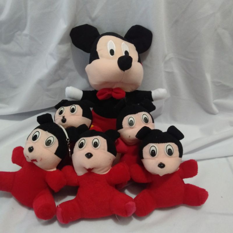 BONEKA MICKEY/MINNIE MOUSE BERANAK 5 MURAH