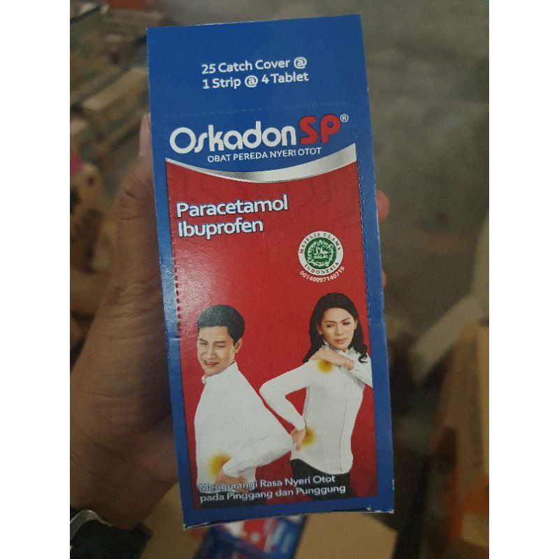 OSKADON SP 4 TABLET 1 box ORIGINAL OBAT PEREDA NYERI OTOT MURAH