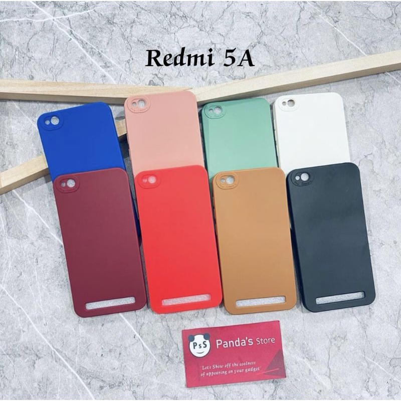 Softcase Pro Camera Redmi 5A Candy Case Full Color 3D Silikon TPU