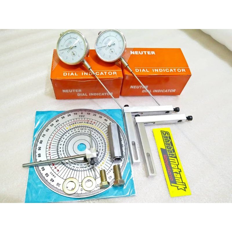 Busur derajat dial set dayel lengkap