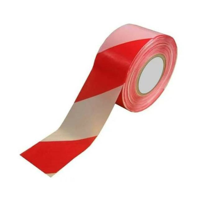 Police Line 3 Inch x 300 Meter MERAH PUTIH Barricade Tape. Garis Polisi