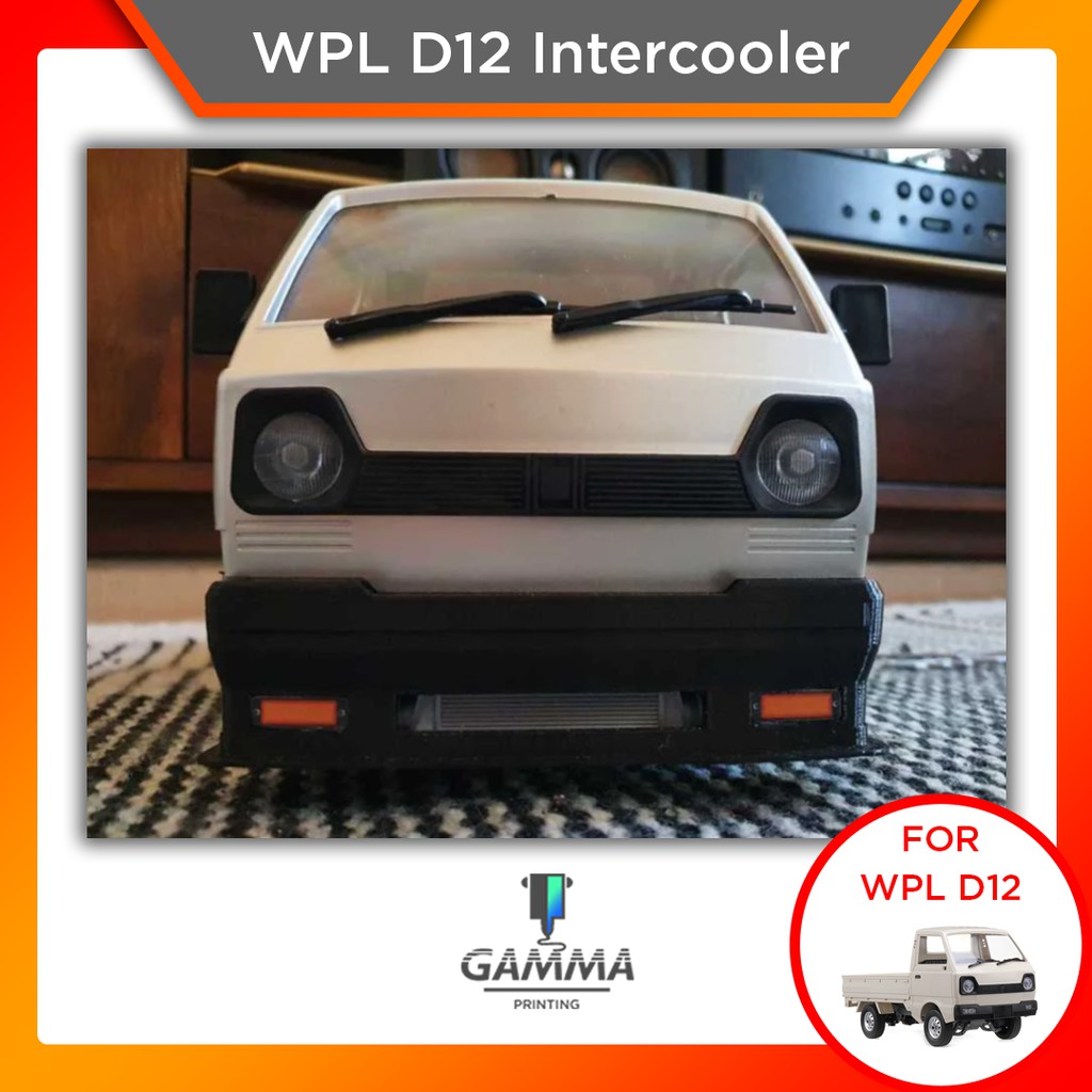 WPL D12 Intercooler Drift Upgrade Suzuki Carry - Bodykit RC Truk