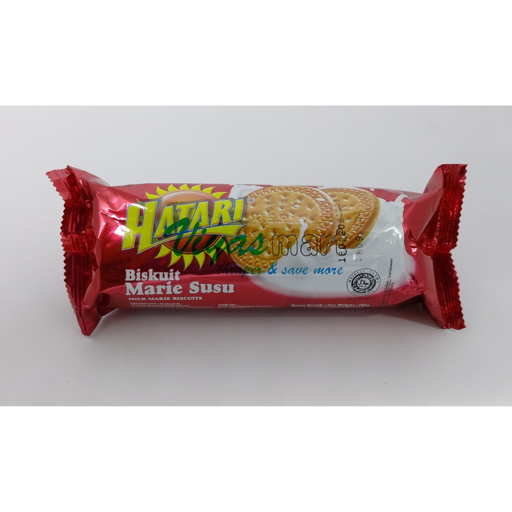 

Hatari Biskuit / Biscuit Marie Susu 90gr