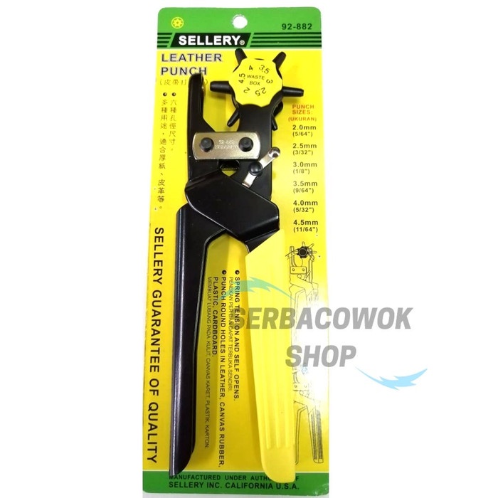 

Pembolong Sabuk Gesper Jaket Sellery Leather Punch 92-882 Termurah
