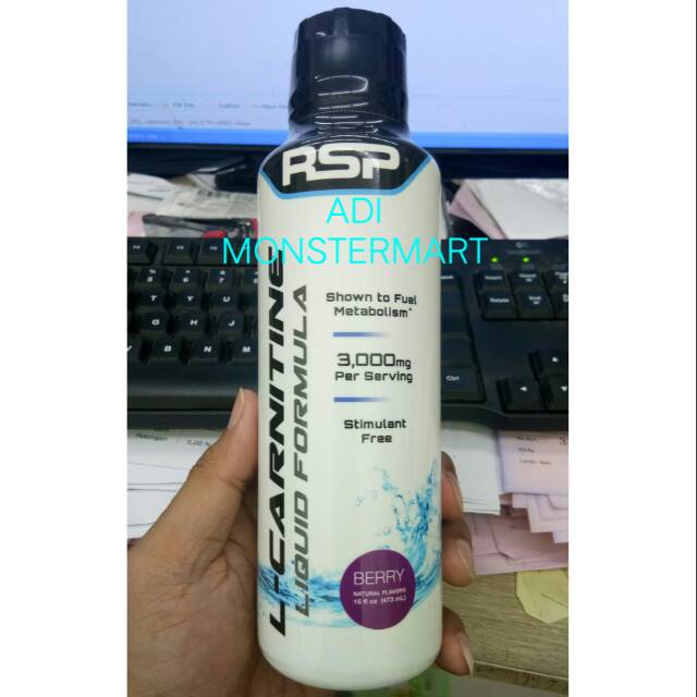 RSP L-CARNITINE LIQUID 3000 mg 473 ml - L-Carnitine RSP