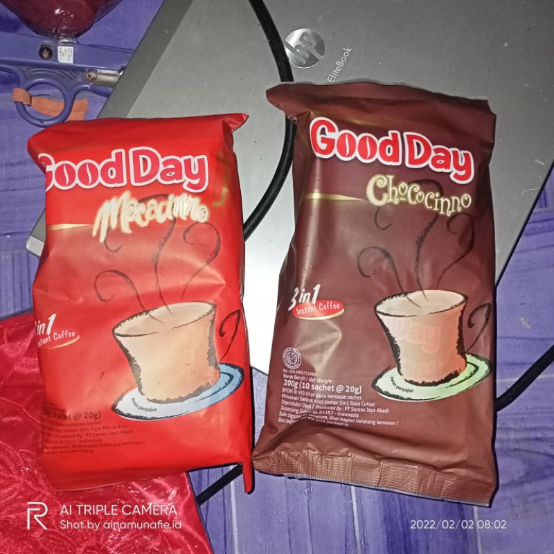 

GoodDay Coffie 10*20 gram kopi instan