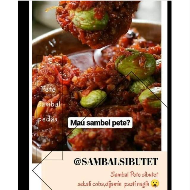 

SAMBAL PETE SIBUTET