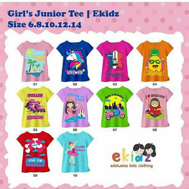Kaos anak ekidz