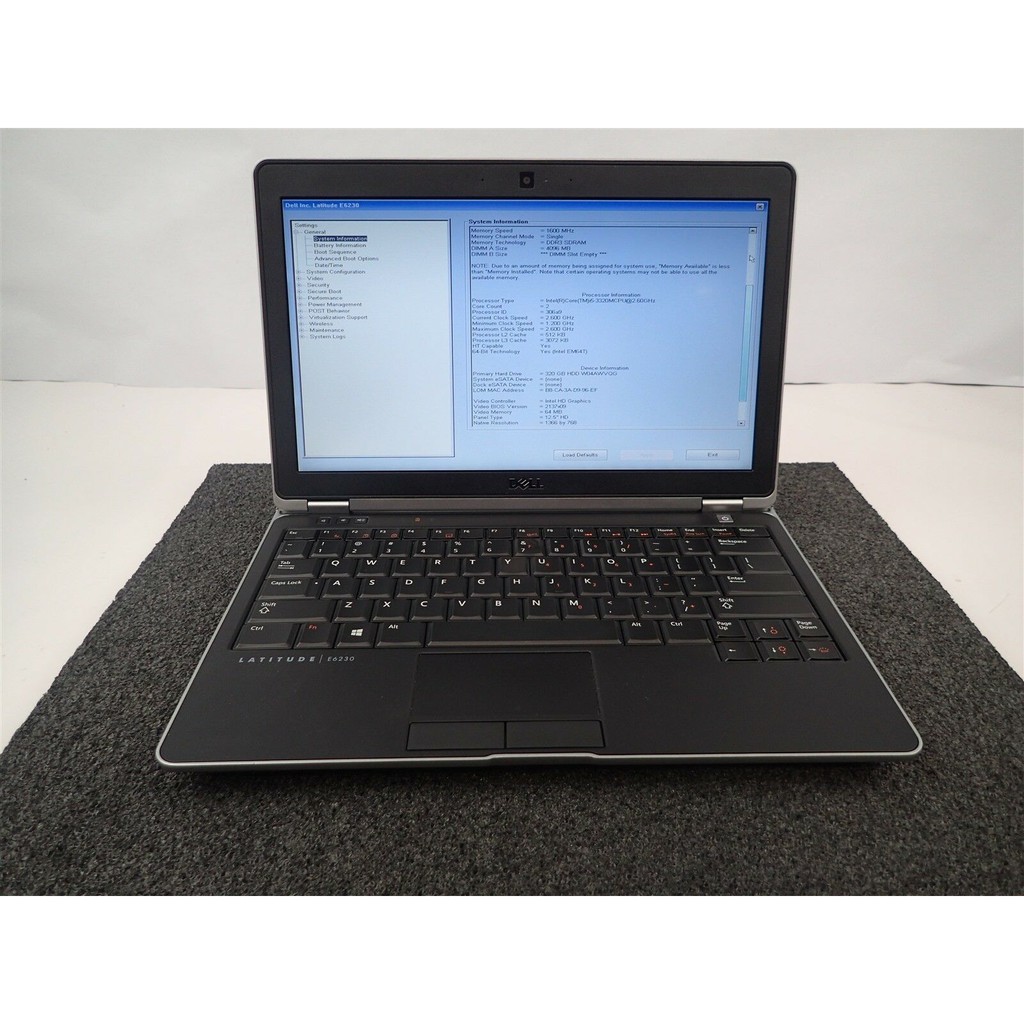 DELL LATITUDE E6230 INTEL CORE I5-3380M MODEL SLIM 12INC laptop bekas built up usa