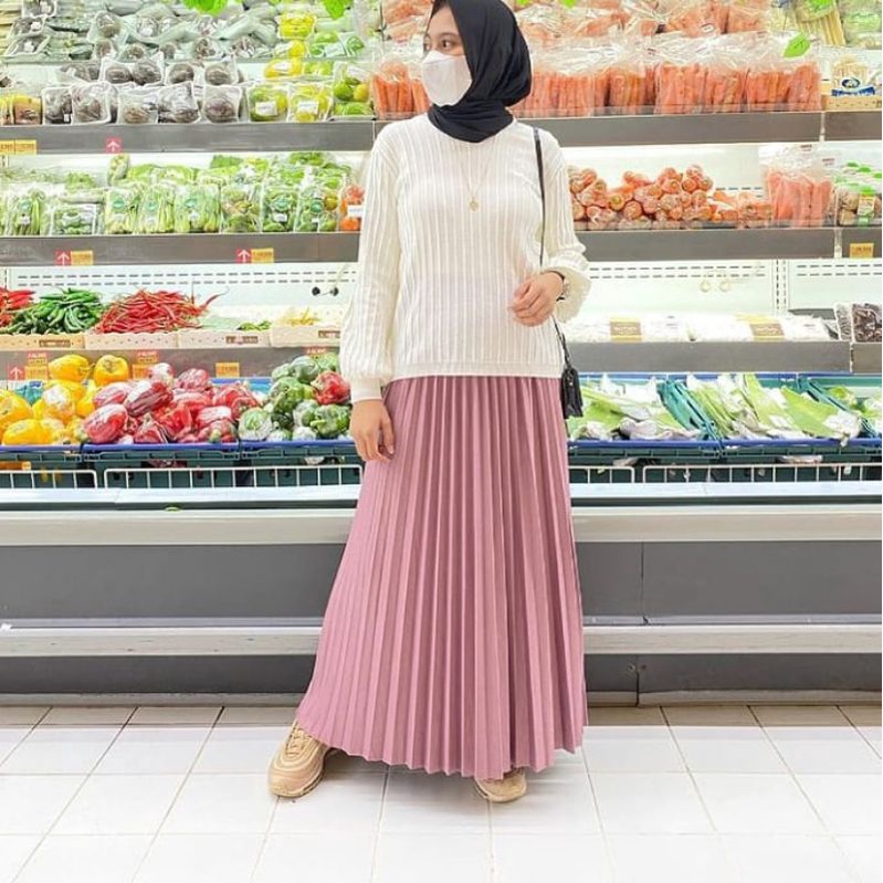 ROK PLISKET / ROK PLISKET PREMIUM / ROK PLISKET DEWASA / ROK PLISKET MURAH / ROK WANITA / ROK MURAH