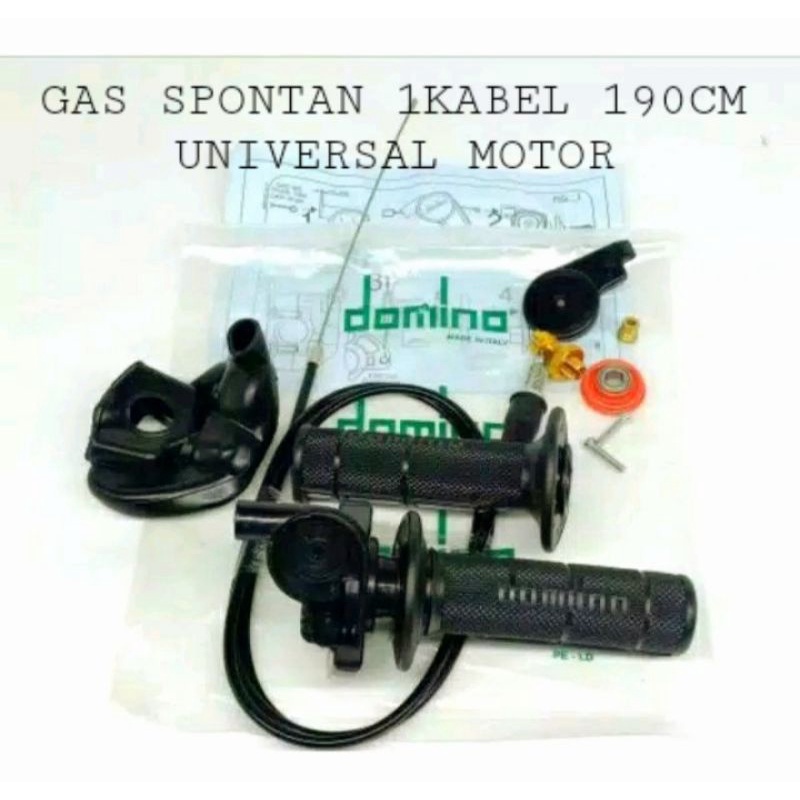 GAS GASPONTAN 1 KABEL 190CM DOMINO SUPRA X JUPITER Z RX KING VEGA ZR KARISMA DILL