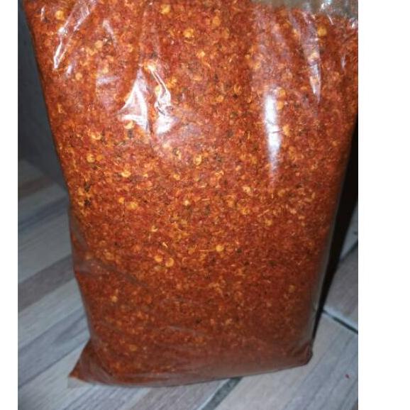 

【Penjualan Terbaik】✅COD Cabe bubuk pedas daun jeruk kemasan 400gram produck terlaris