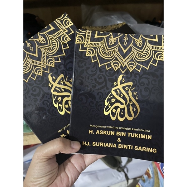 Yasin softcover murah custom