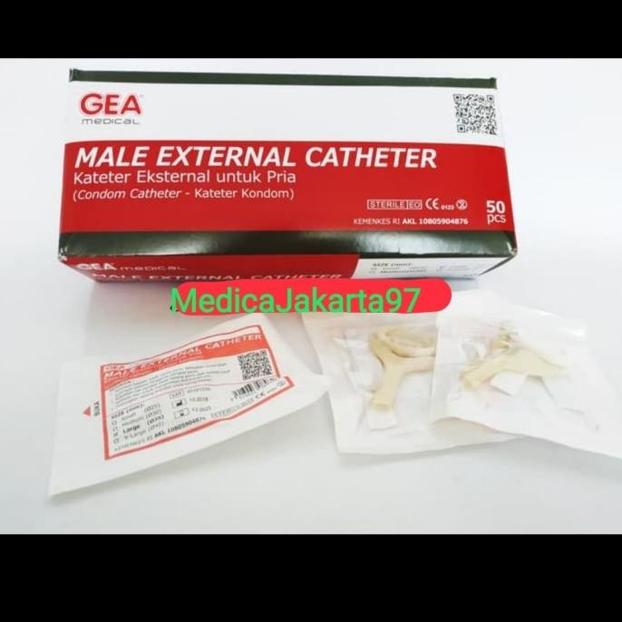Male External Catheter Cateter Condom Kateter Pria Laki Kondom Gea Termurah