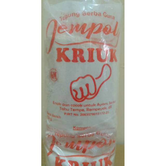 

TEPUNG SERBA GUNA JEMPOL KRIUK