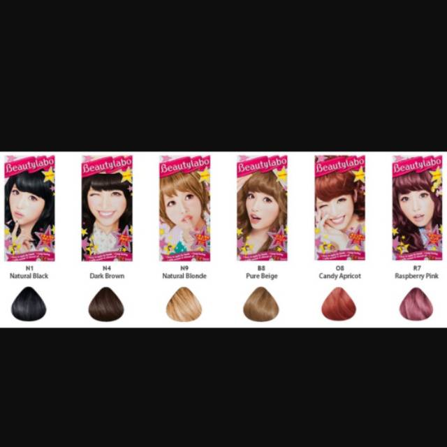 Beautylabo hair color cat pewarna rambut