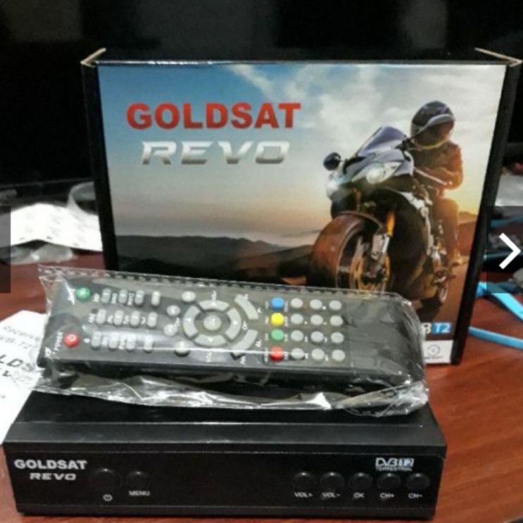 HANYA REMOTE - Remot Stb Goldsat Revo DvbT2/ Remote set top box tv digital [Art. 1468K]
