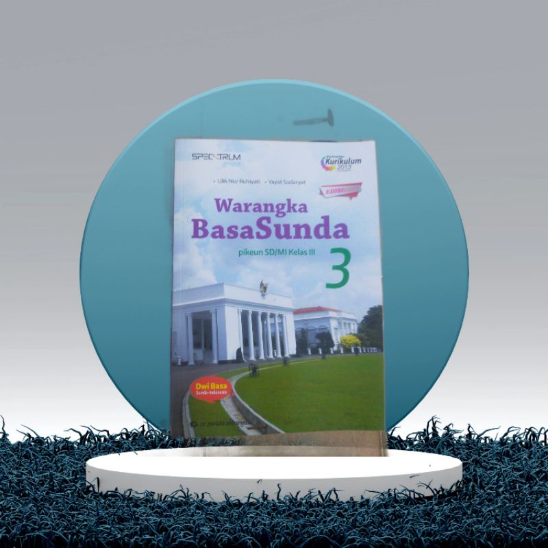 ORI buku teks warangka bahasa Sunda Dwi bahasa k13 kelas 3 penerbit pustaka andromedia