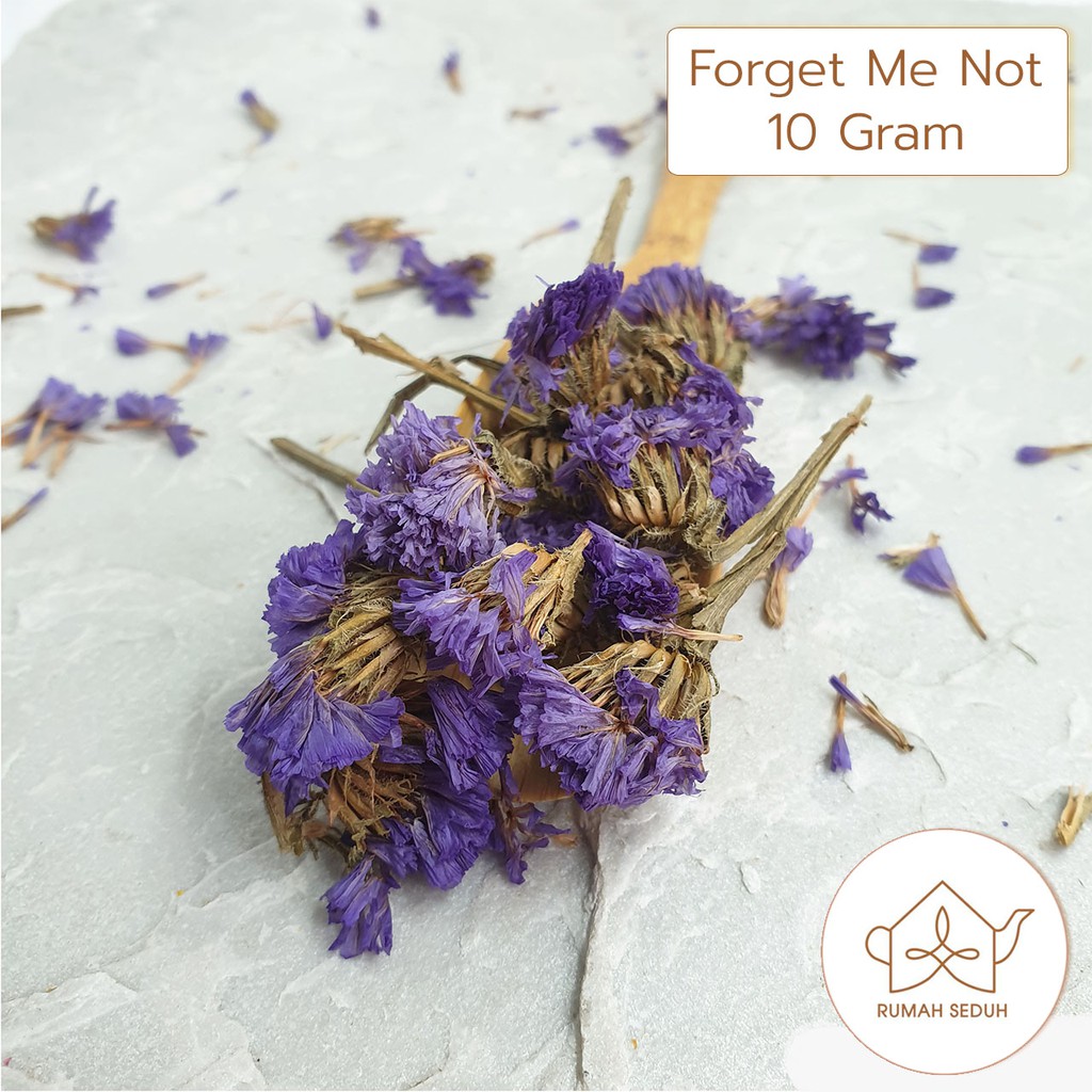 

10gr Forget Me Not / Teh Bunga Herbal Purple Myotosis / Teh Bunga / Edible Flower