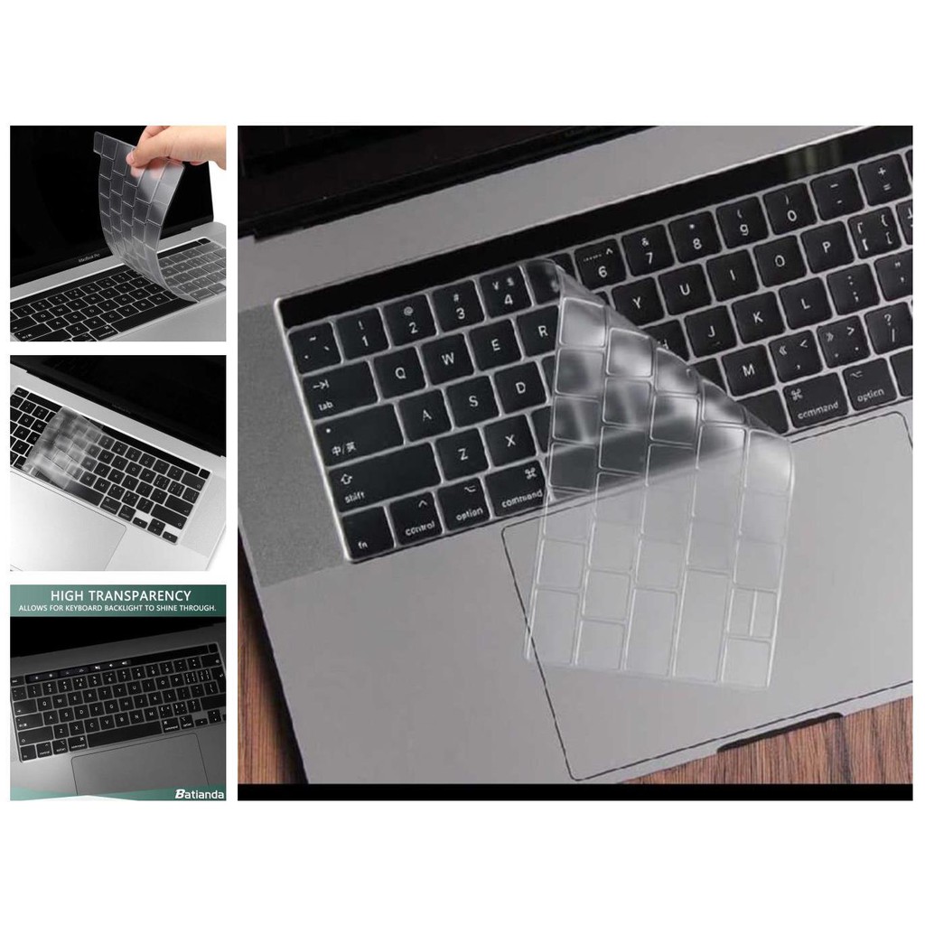 keyboard protector macbook new pro 13 inch touch bar 2019 2020 mwp52
