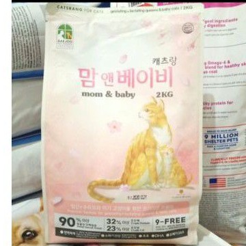 Catsrang Mom and Baby kucing 2kg~makanan kucing mother and Baby cat