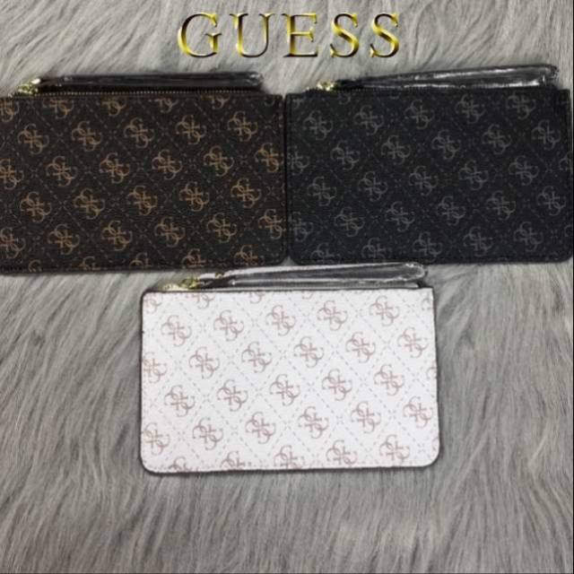 guess clutch motif
