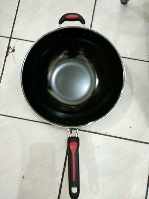 Wajan Enamel Gagang Anti Gores