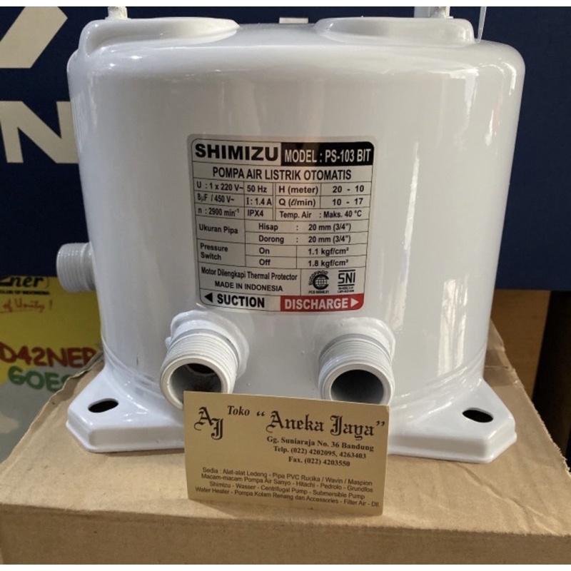 Tabung Shimizu PS 103 BIT Tabung bawah pompa air shimizu  Ps 103 Bit original