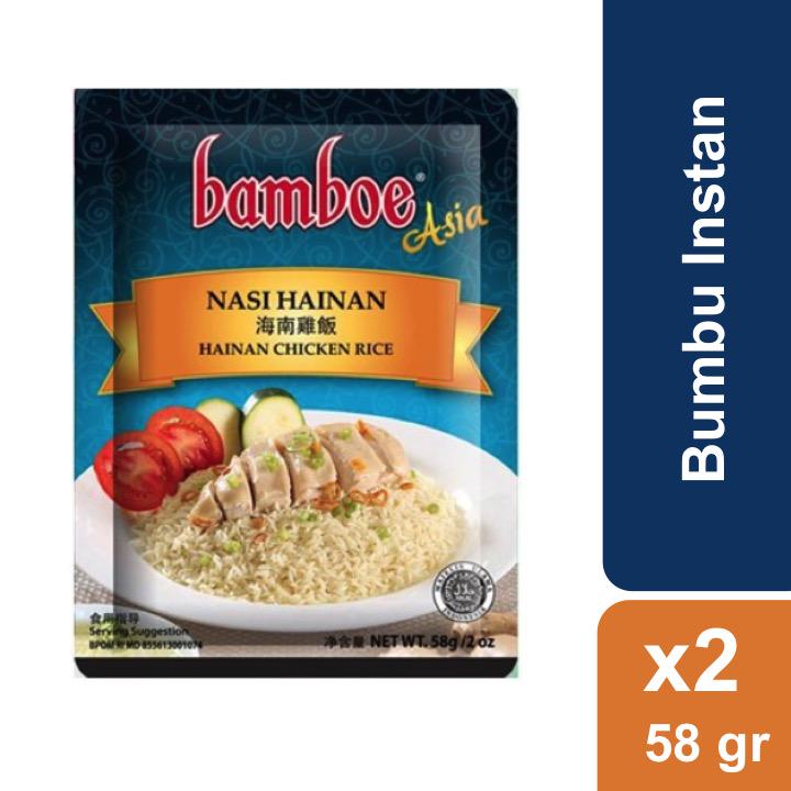 

Bamboe Bumbu Nasi Hainan 58 gr x 2 pcs