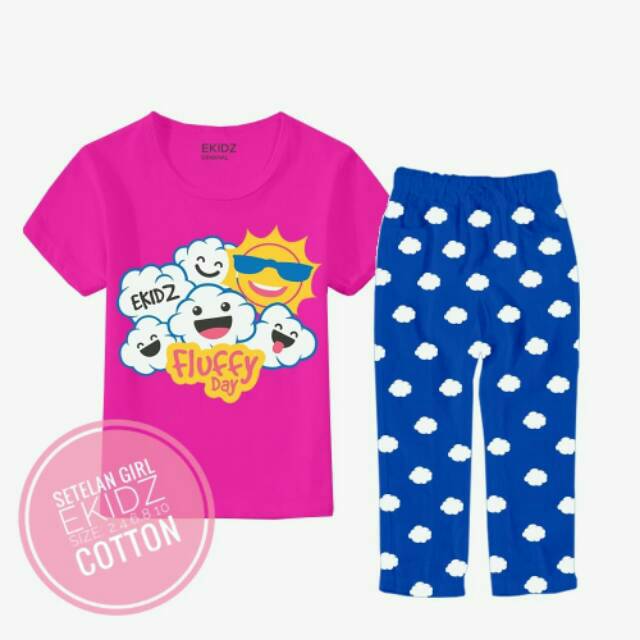 SETELAN ANAK PEREMPUAN EKIDZ